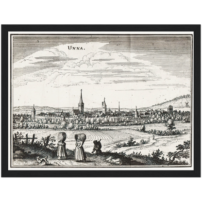 Historical city map  Test product horizontal 3 sizes