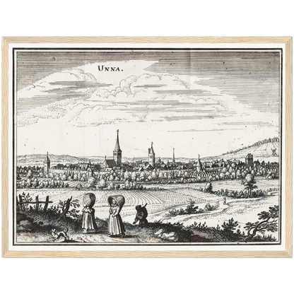 Historical city map  Test product horizontal 3 sizes