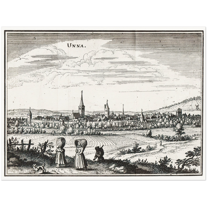 Historical city map  Test product horizontal 3 sizes