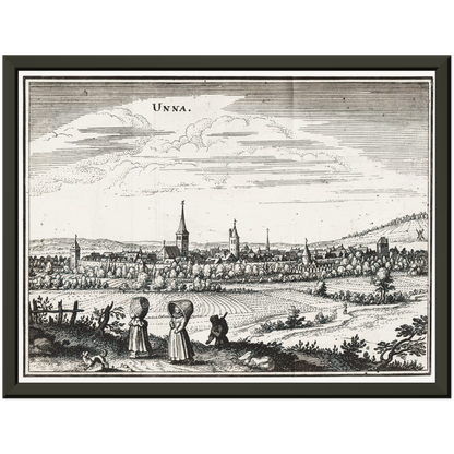 Historical city map  Test product horizontal 3 sizes