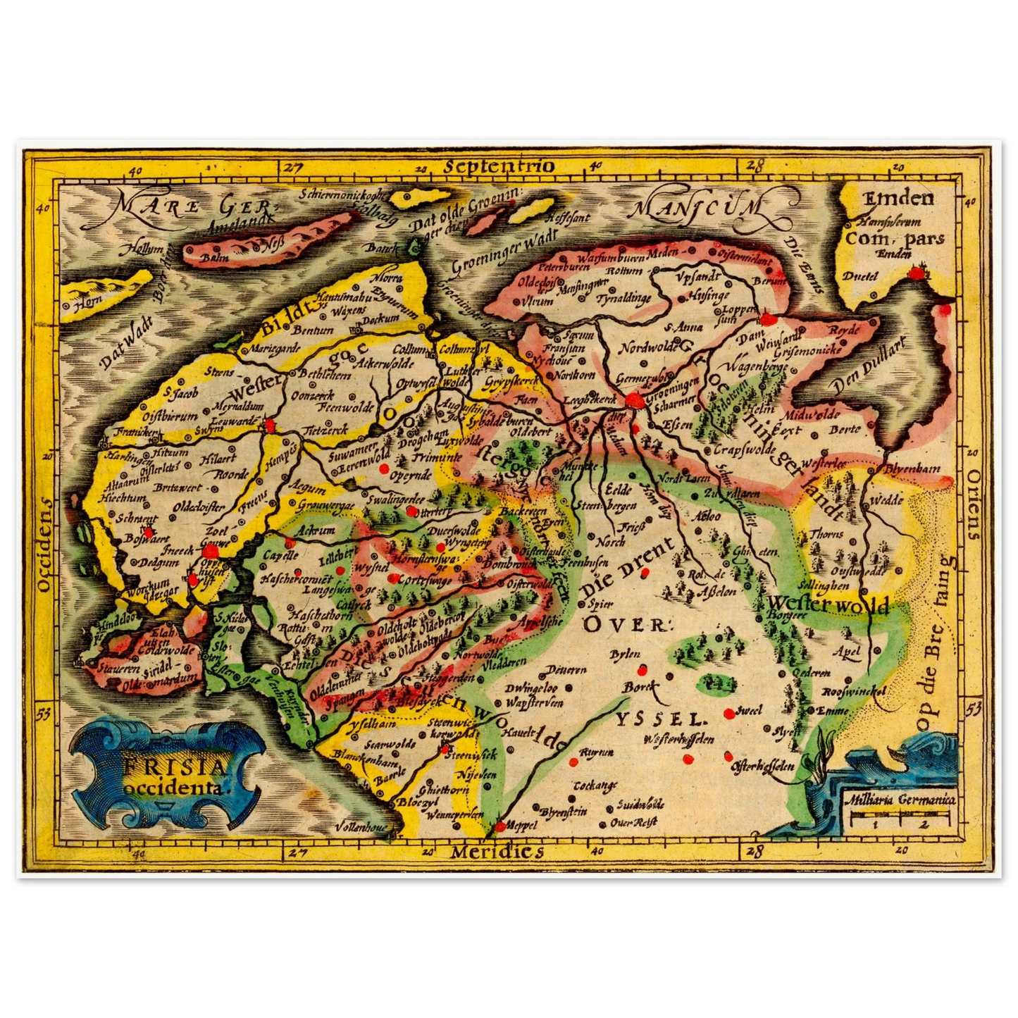 Ostfriesland um 1609