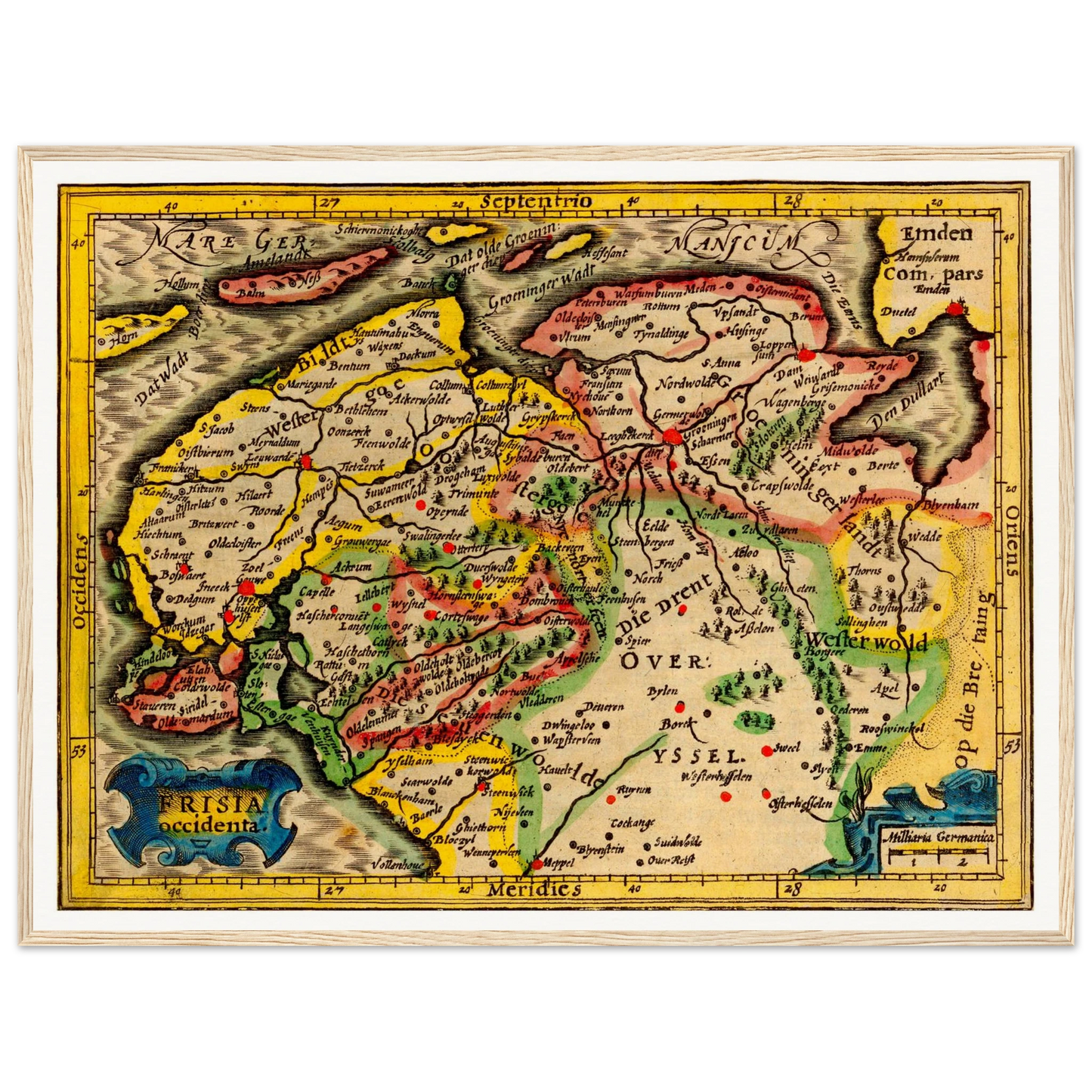 Ostfriesland um 1609