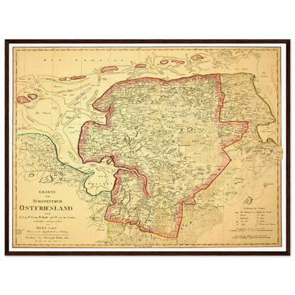 Historical city map  Test product horizontal 3 sizes