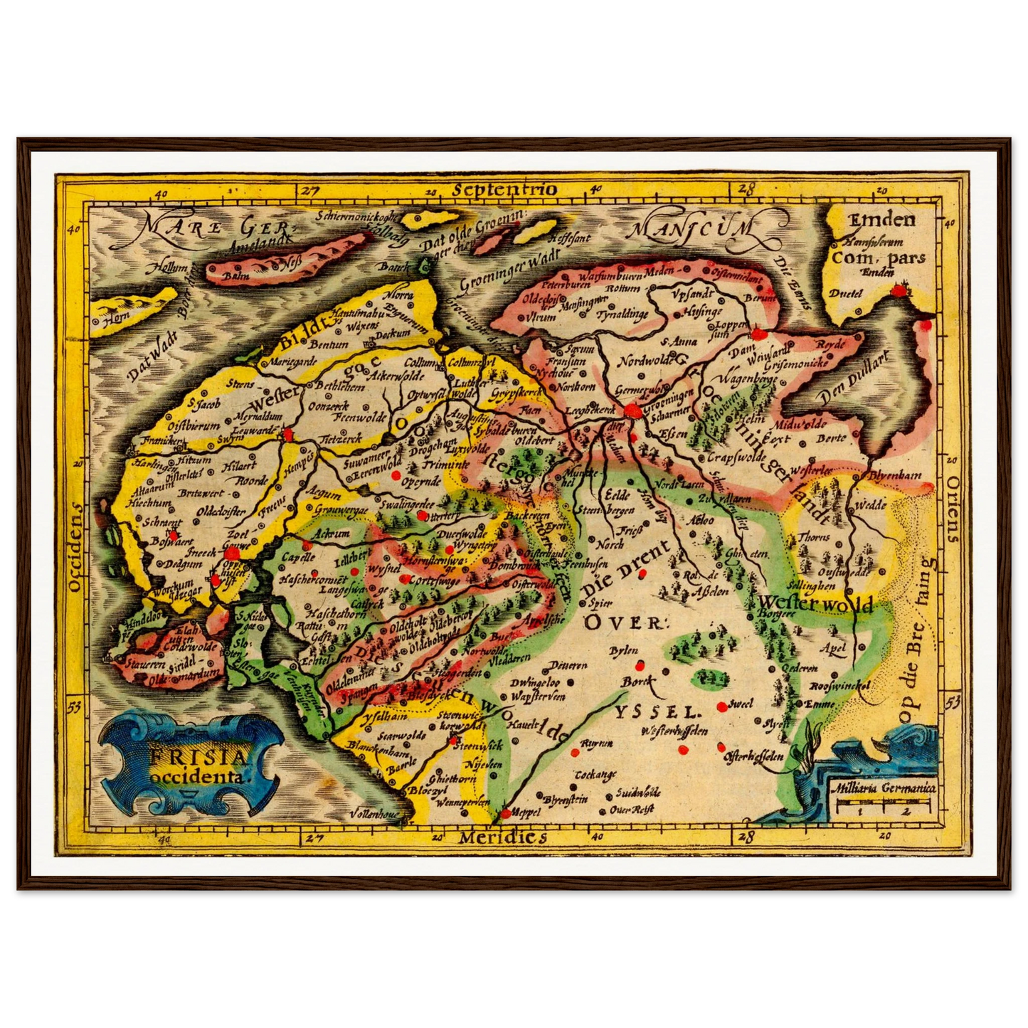 Ostfriesland um 1609