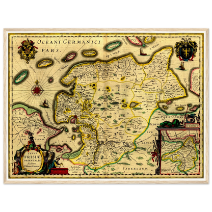 Historical city map  Test product horizontal 3 sizes