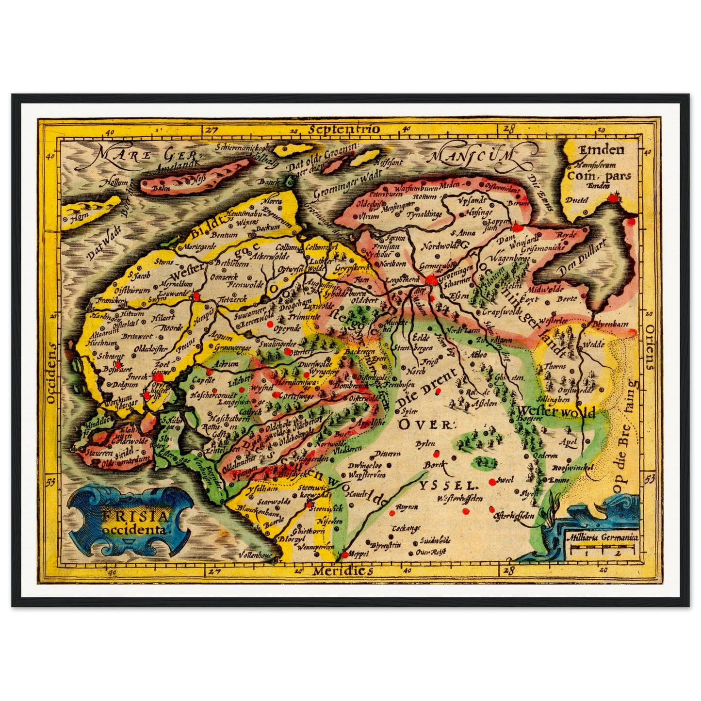 Ostfriesland um 1609