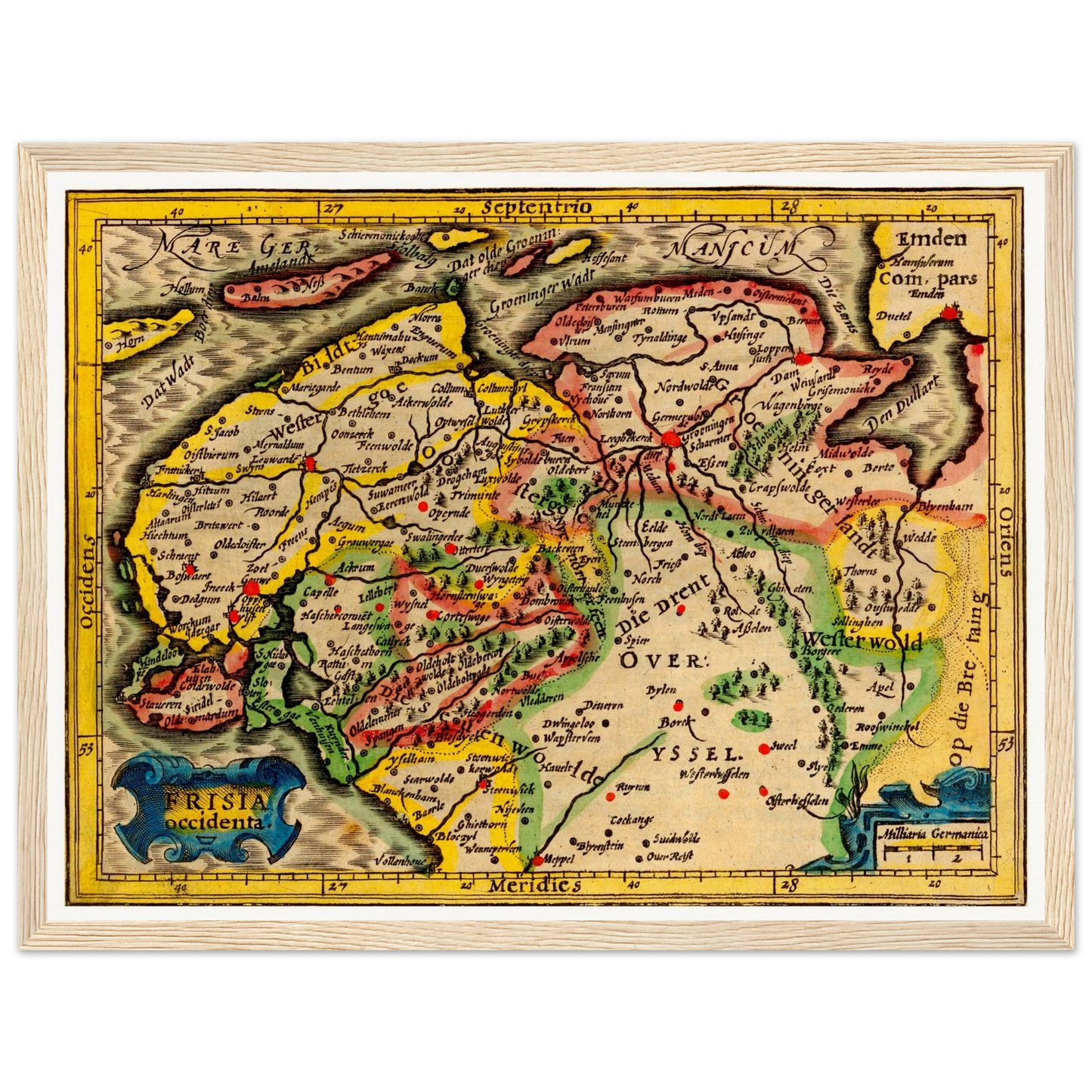 Ostfriesland um 1609