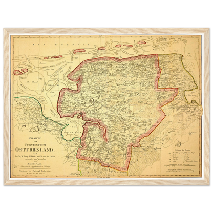 Historical city map  Test product horizontal 3 sizes