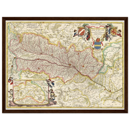 Historical city map  Test product horizontal 3 sizes