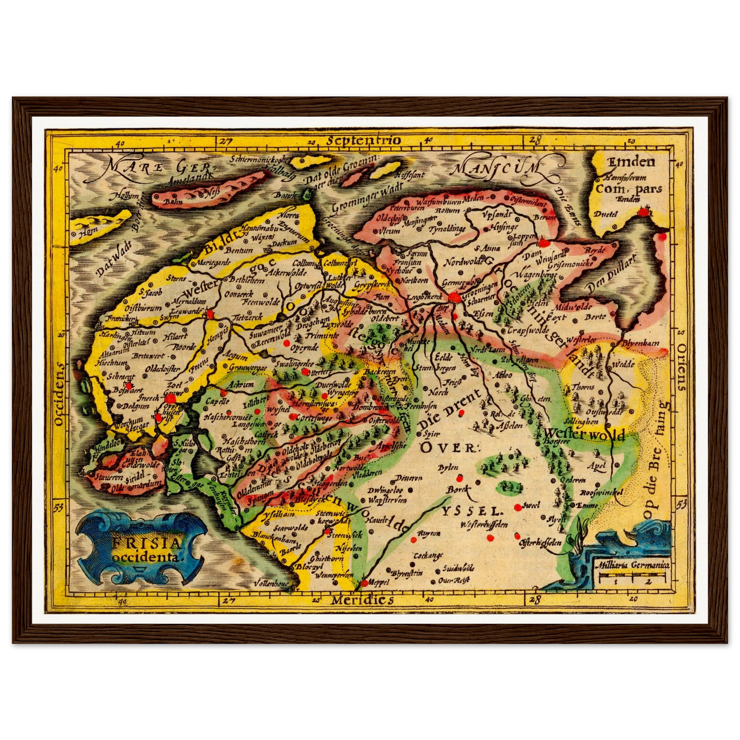 Ostfriesland um 1609