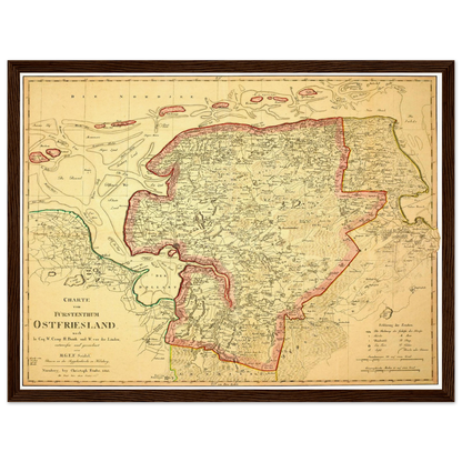 Historical city map  Test product horizontal 3 sizes