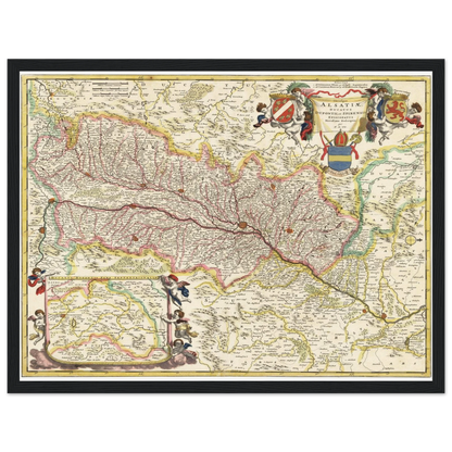 Historical city map  Test product horizontal 3 sizes