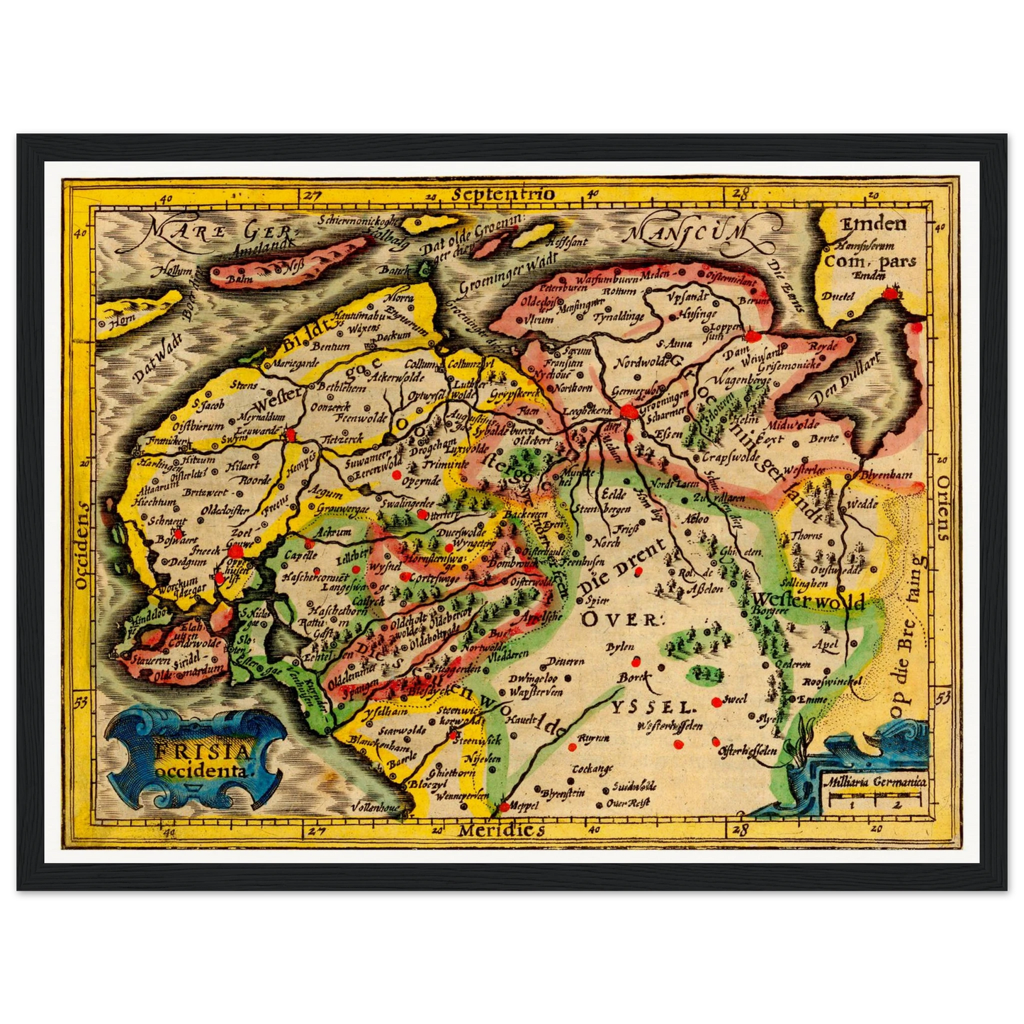 Ostfriesland um 1609