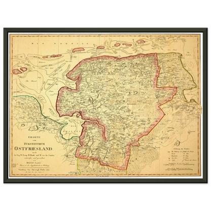 Historical city map  Test product horizontal 3 sizes