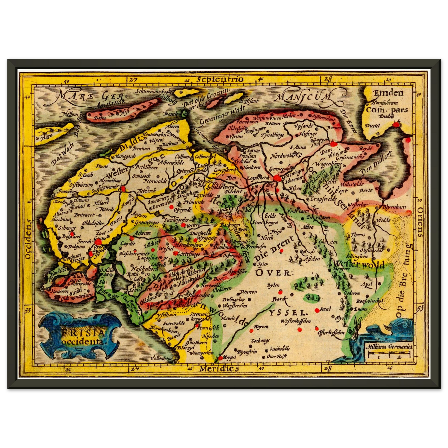 Ostfriesland um 1609