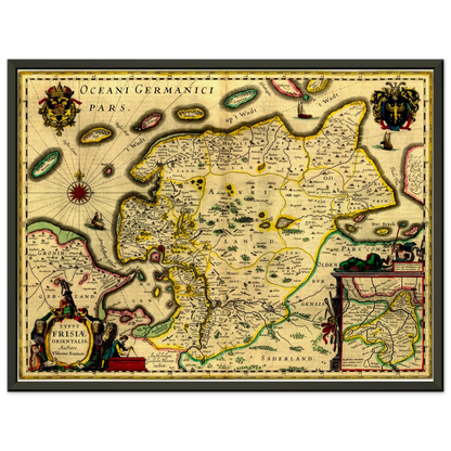 Historical city map  Test product horizontal 3 sizes