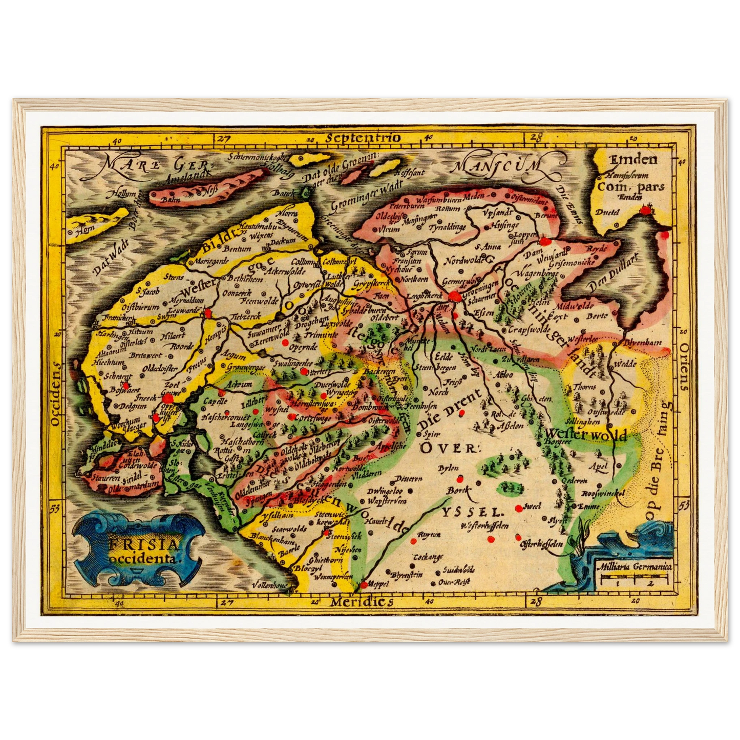 Ostfriesland um 1609