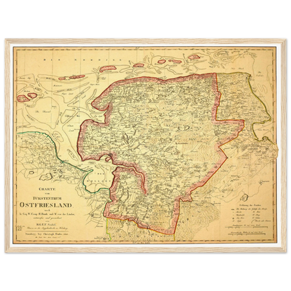 Historical city map  Test product horizontal 3 sizes