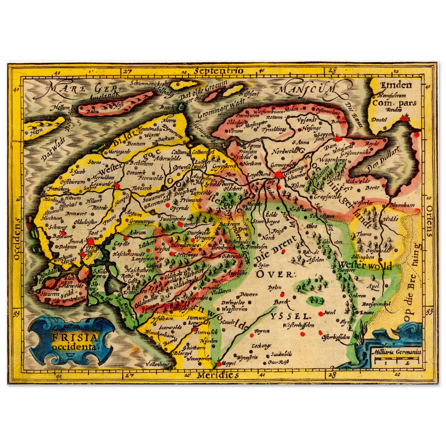 Ostfriesland um 1609