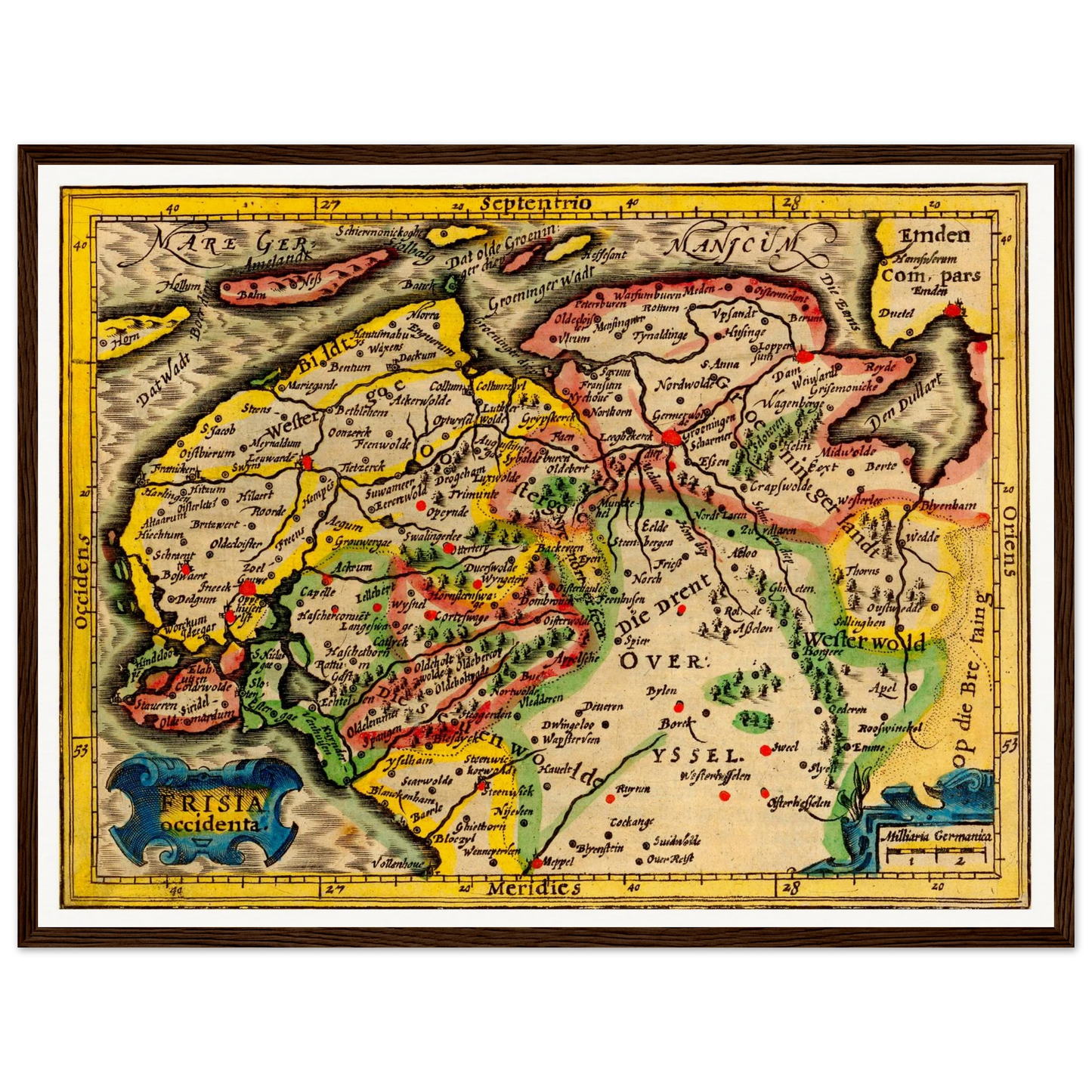 Ostfriesland um 1609