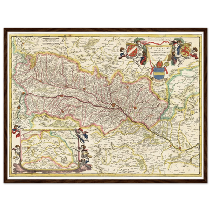 Historical city map  Test product horizontal 3 sizes