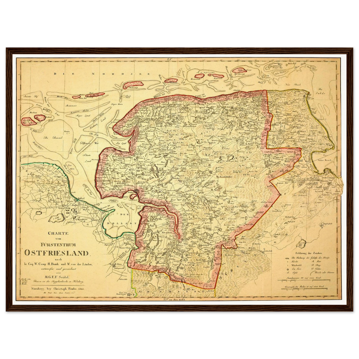 Historical city map  Test product horizontal 3 sizes