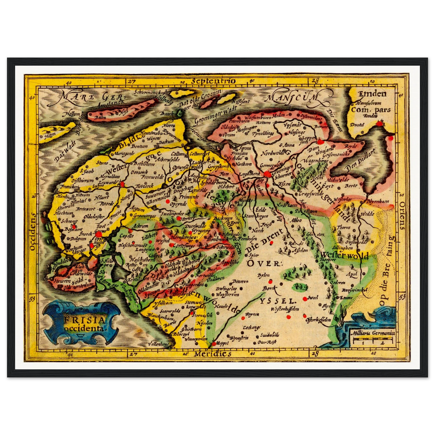 Ostfriesland um 1609