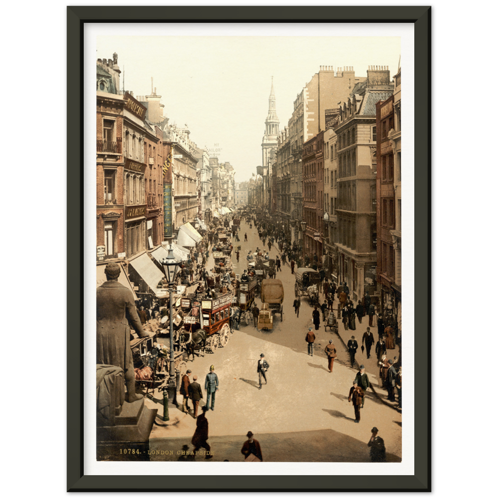 London Cheapside um 1895