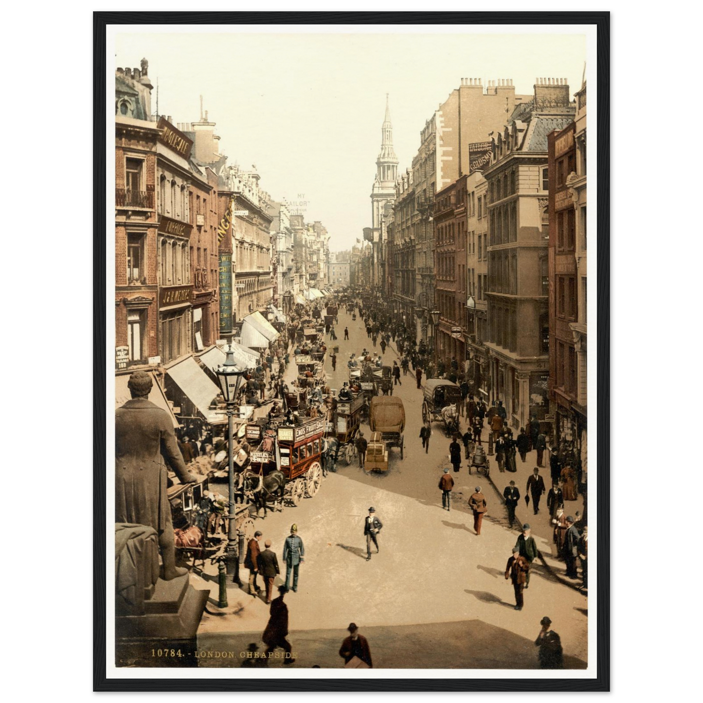 London Cheapside um 1895