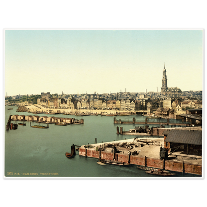 Hamburger Hafen um 1895