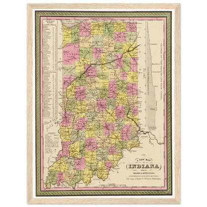 Historical city map  Test product horizontal 3 sizes