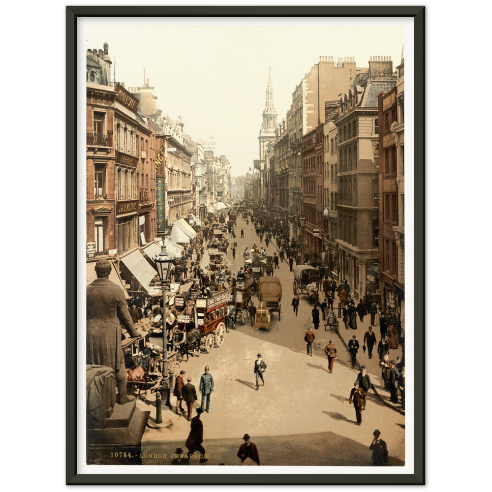 London Cheapside um 1895
