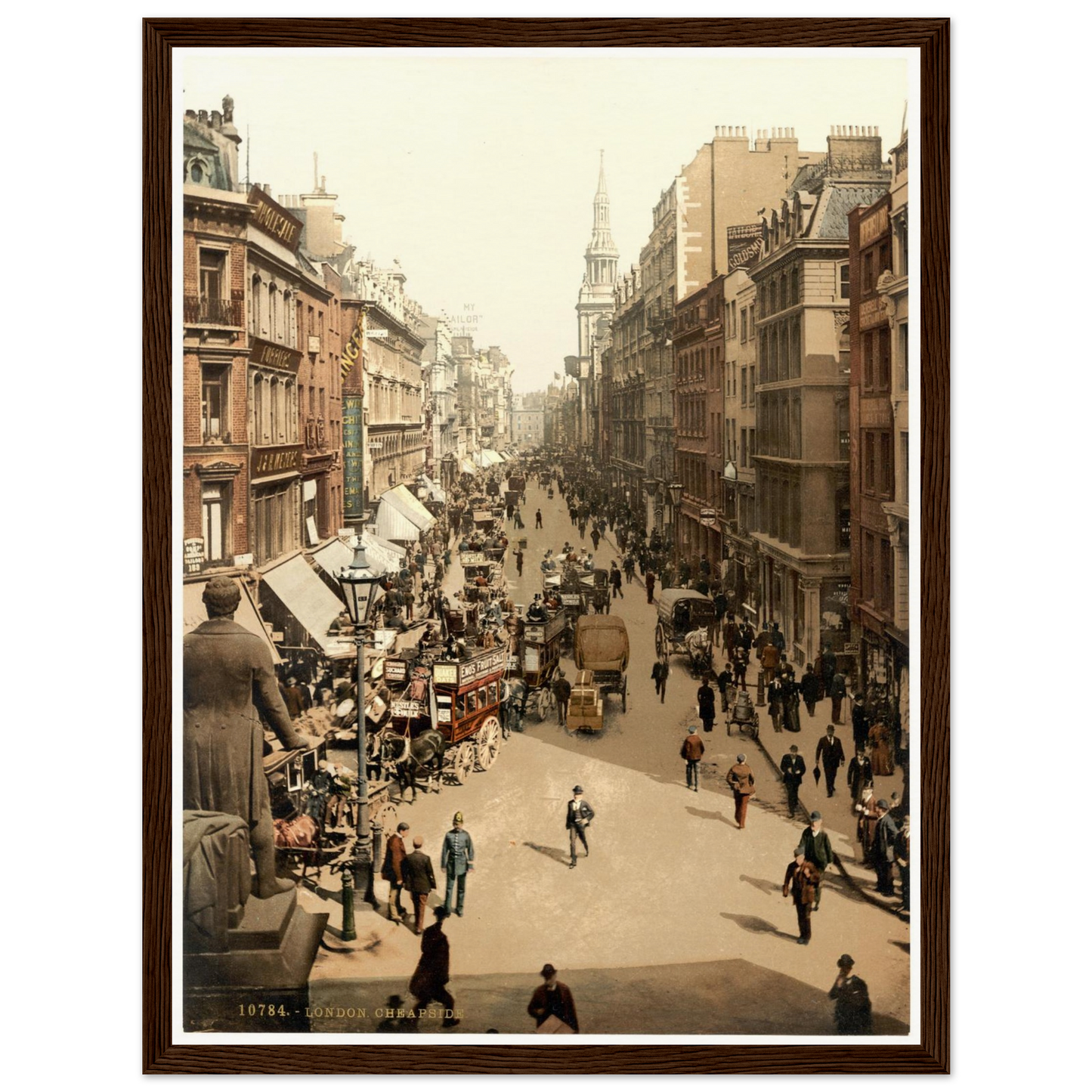 London Cheapside um 1895