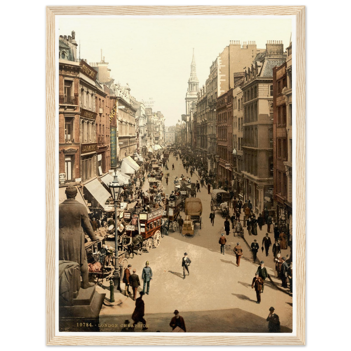 London Cheapside um 1895