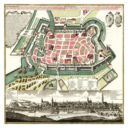 Lüneburg um 1740