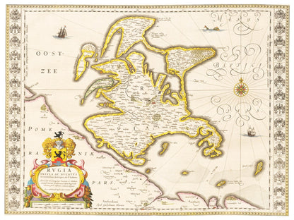 Insel Rügen um 1635