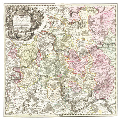 Historical city map  Test product horizontal 3 sizes