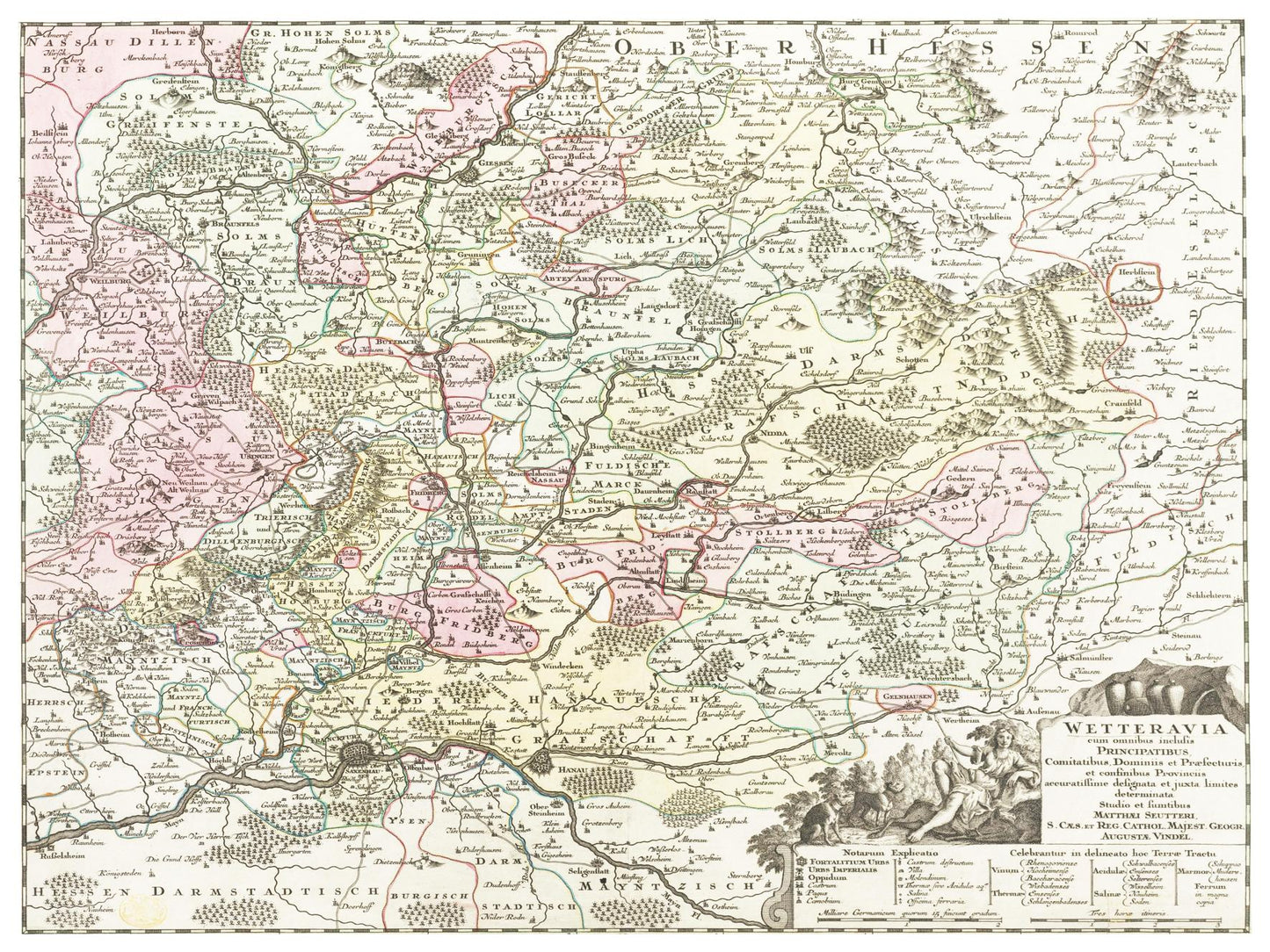 Historical city map  Test product horizontal 3 sizes