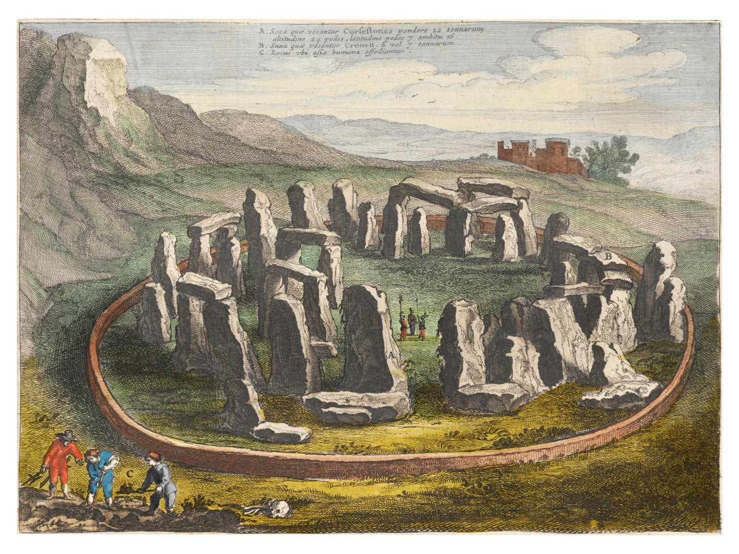 Historical city map  Test product horizontal 3 sizes