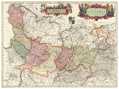 Historical city map  Test product horizontal 3 sizes