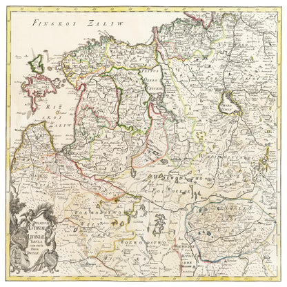 Historical city map  Test product horizontal 3 sizes