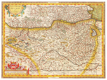 Historical city map  Test product horizontal 3 sizes