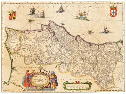 Historical city map  Test product horizontal 3 sizes