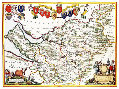 Cheshire um 1646