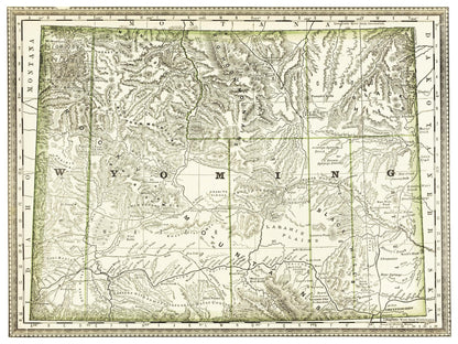 Historical city map  Test product horizontal 3 sizes