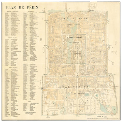 Historical city map  Test product horizontal 3 sizes