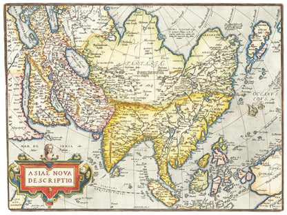 Historical city map  Test product horizontal 3 sizes
