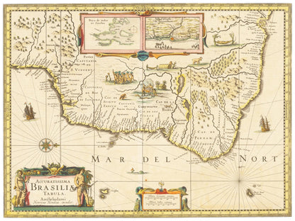 Brasilien um 1638
