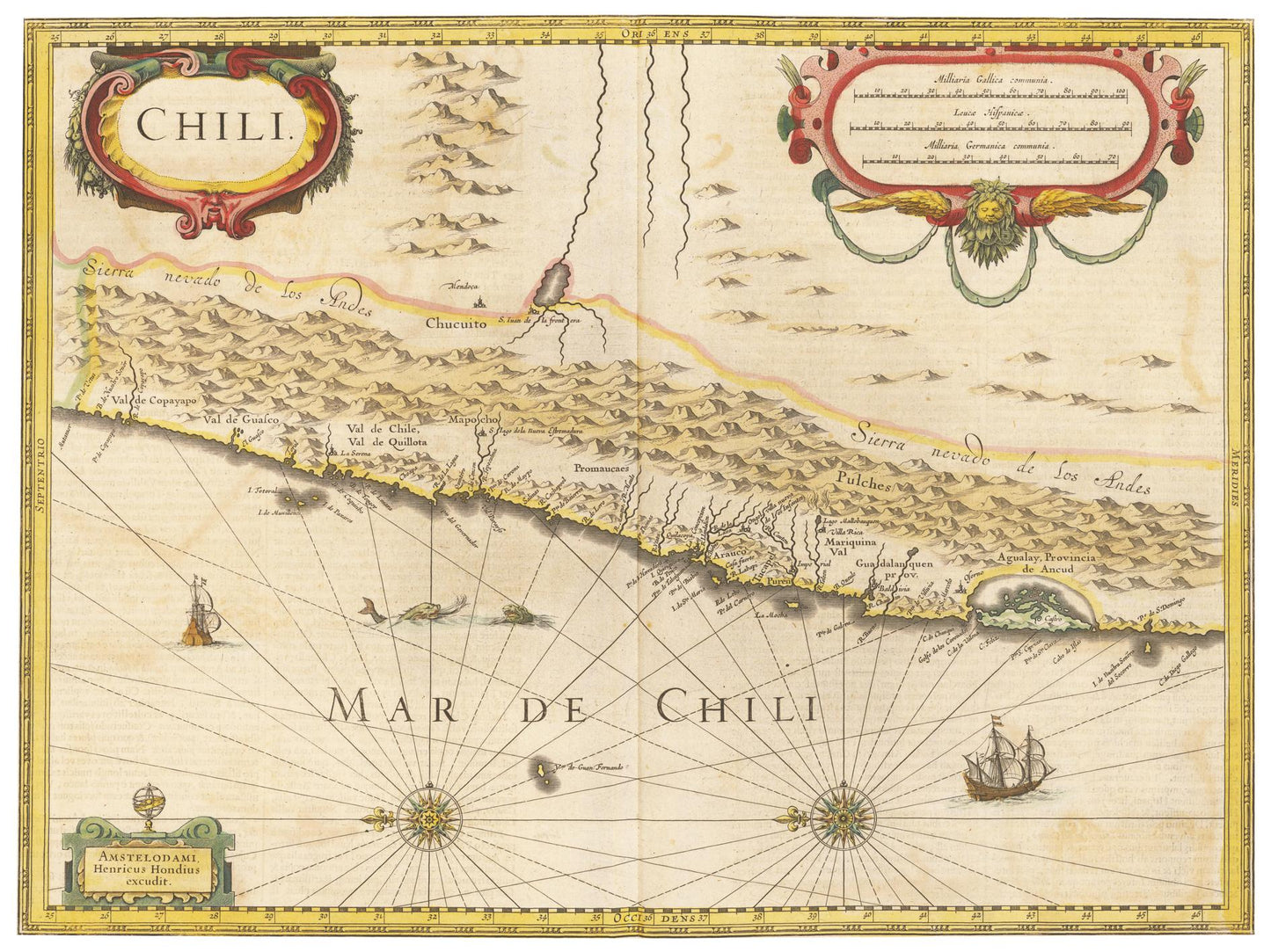 Chile um 1638