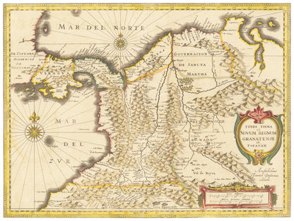 Kolumbien um 1638